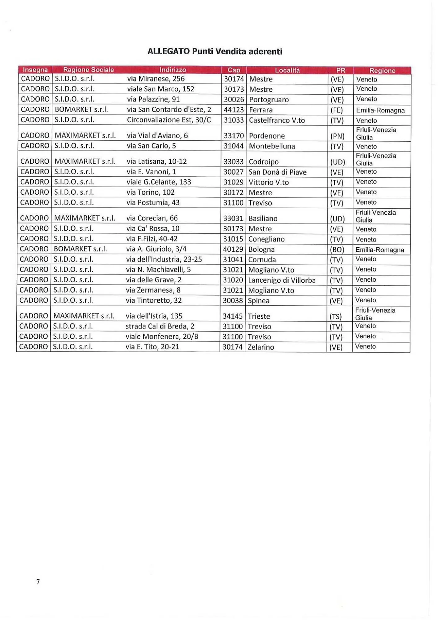 Volantino Cadoro da 4 settembre a 16 novembre di 2025 - Pagina del volantino 9
