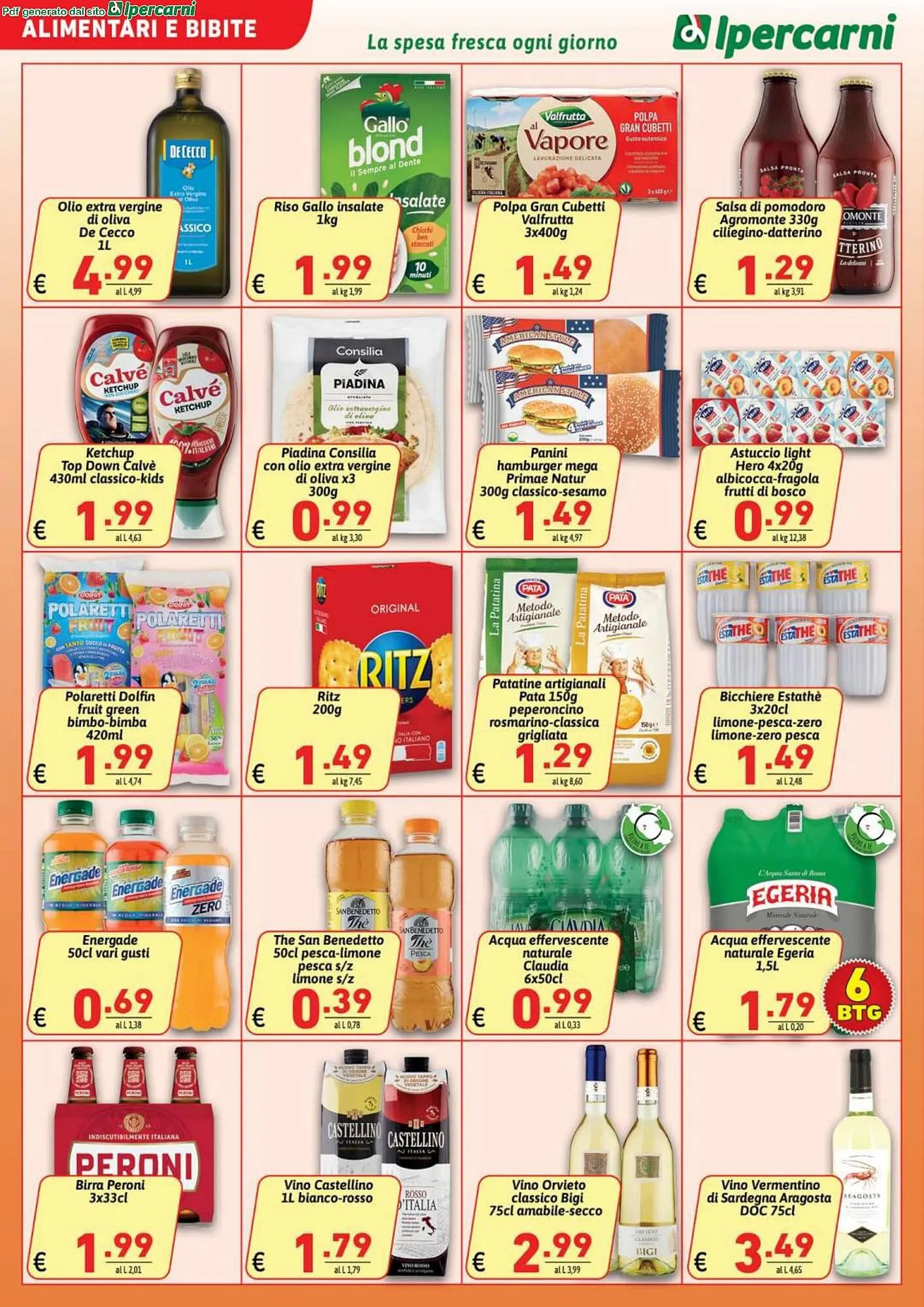 Volantino Ipercarni da 4 luglio a 15 luglio di 2025 - Pagina del volantino 12