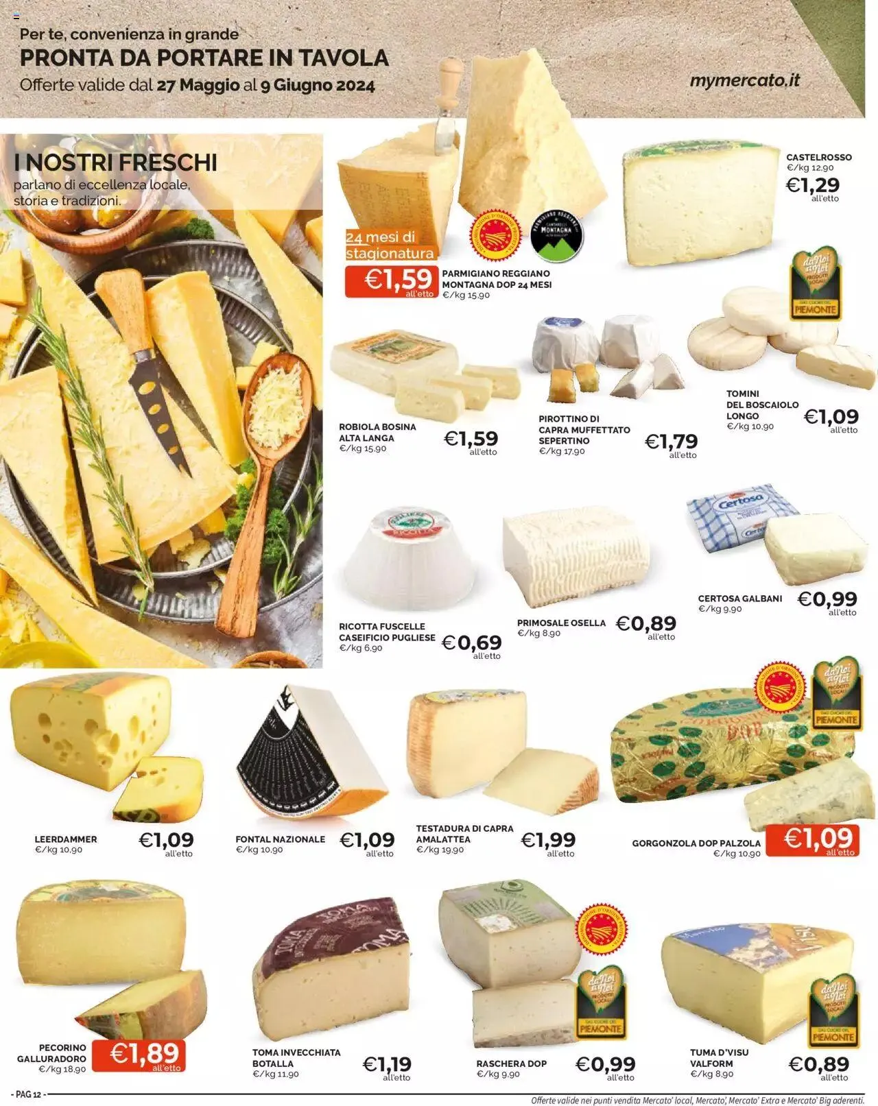 Volantino Mercatò da 27 maggio a 9 giugno di 2024 - Pagina del volantino 12