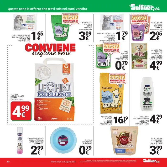 1+1 da 20 agosto a 30 agosto di 2024 - Pagina del volantino 36