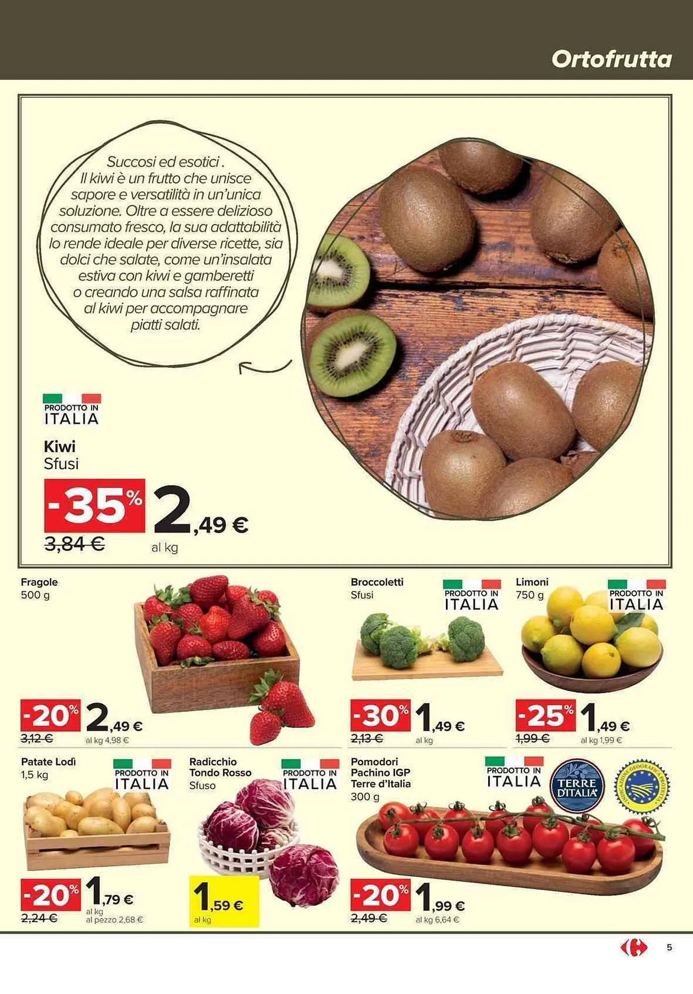 Volantino Carrefour Market da 13 marzo a 23 marzo di 2026 - Pagina del volantino 5