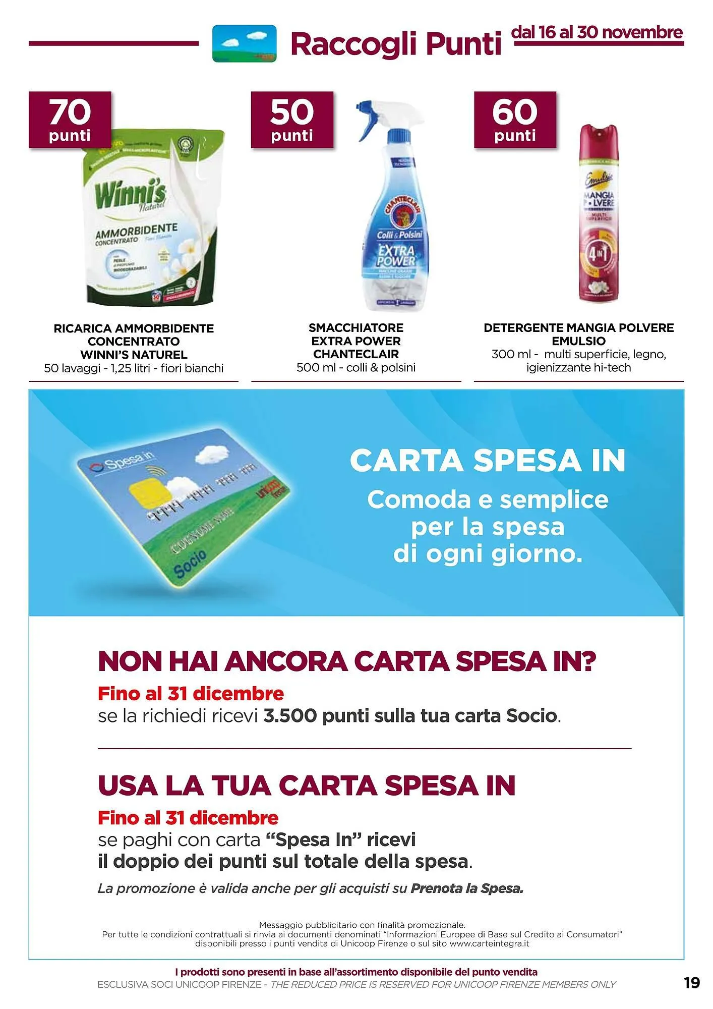 Volantino Unicoop da 21 novembre a 1 dicembre di 2024 - Pagina del volantino 19