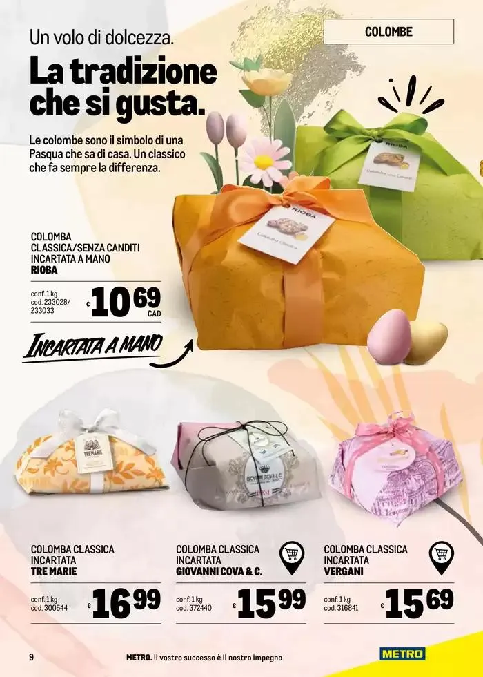 Catalogo Pasqua da 7 marzo a 19 aprile di 2025 - Pagina del volantino 9