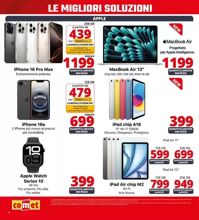 Offerte da Comet! da 20 marzo a 2 aprile di 2025 - Pagina del volantino 8
