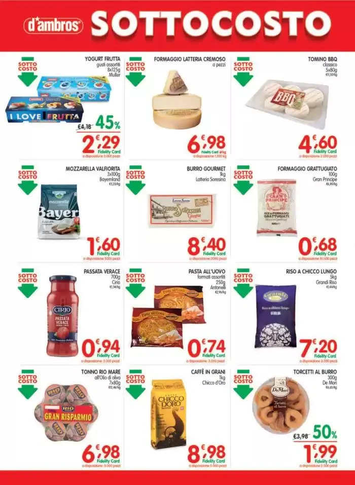 Sottocosto da 24 marzo a 6 aprile di 2025 - Pagina del volantino 4