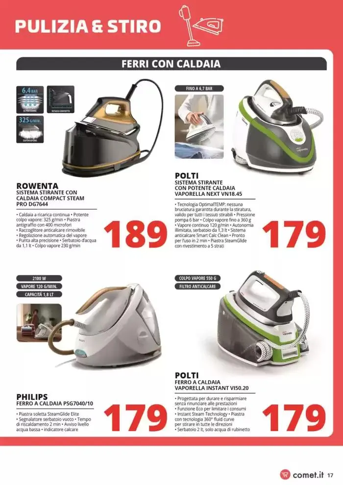 Speciale Stiro e Pulizia! da 27 novembre a 2 dicembre di 2024 - Pagina del volantino 17