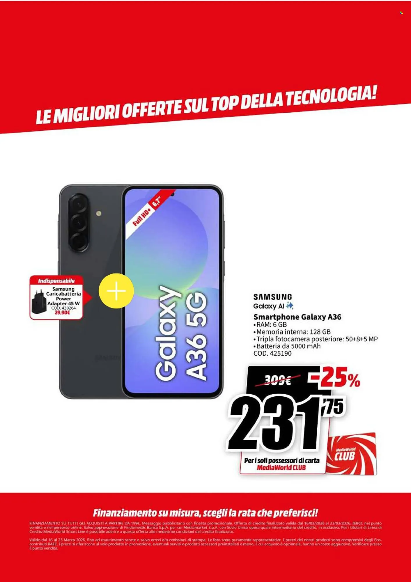 Volantino MediaWorld da 16 marzo a 23 marzo di 2026 - Pagina del volantino 40