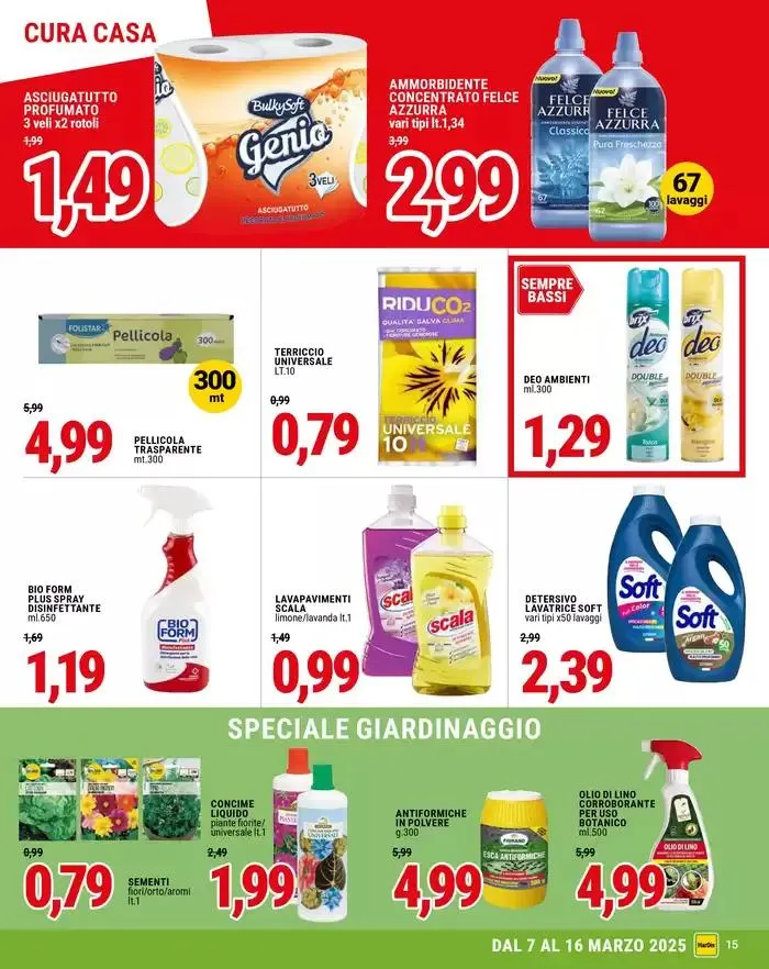 Sotto costo da 7 marzo a 16 marzo di 2025 - Pagina del volantino 15