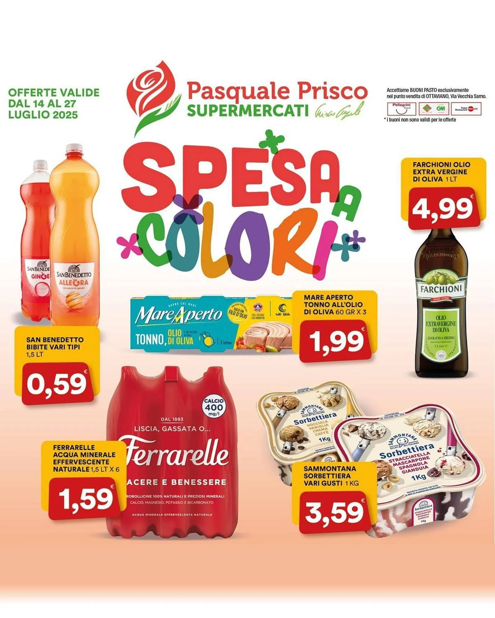 Volantino Supermercati Pasquale Prisco - 1