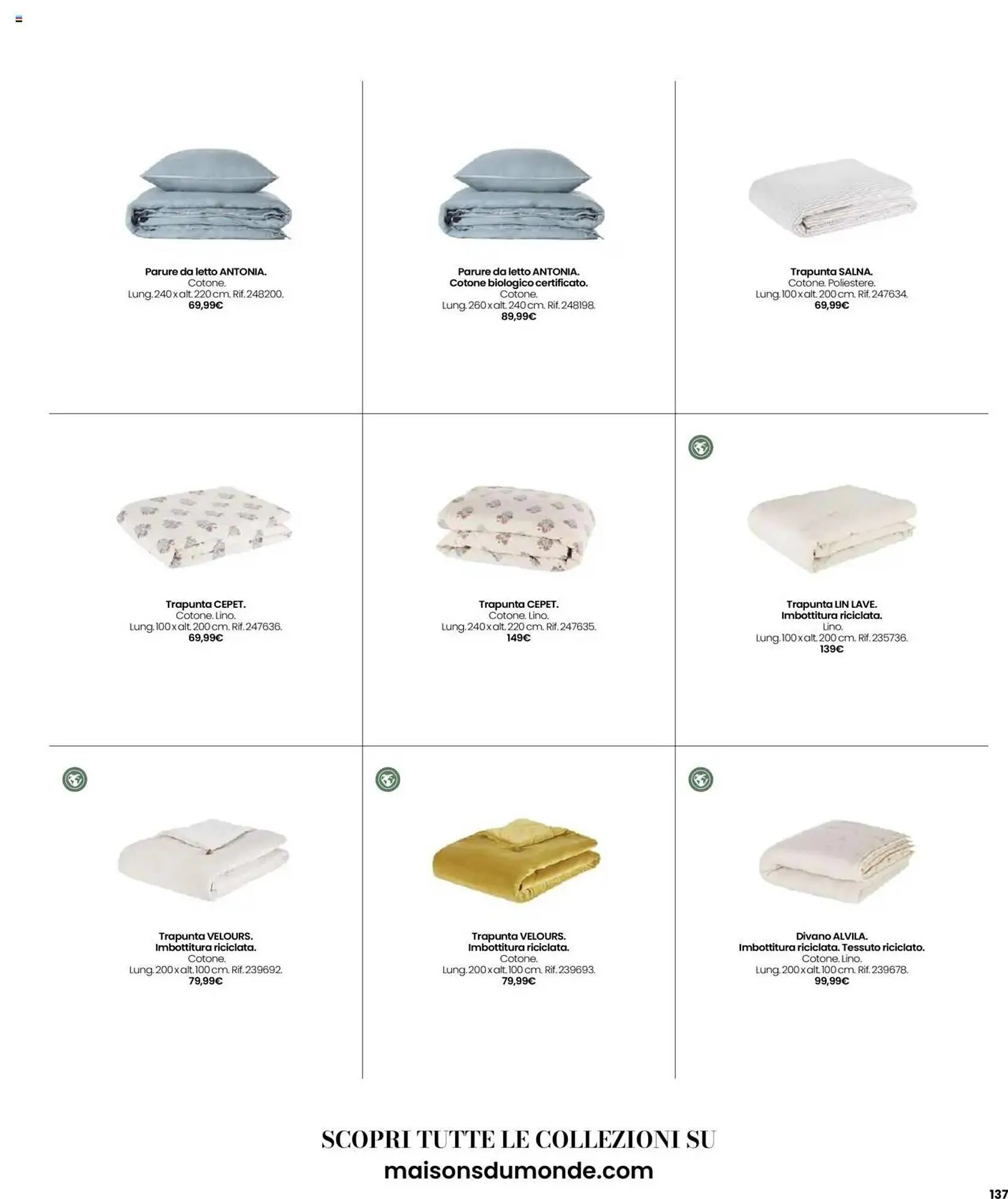 Volantino Maisons du Monde da 17 marzo a 30 settembre di 2025 - Pagina del volantino 139