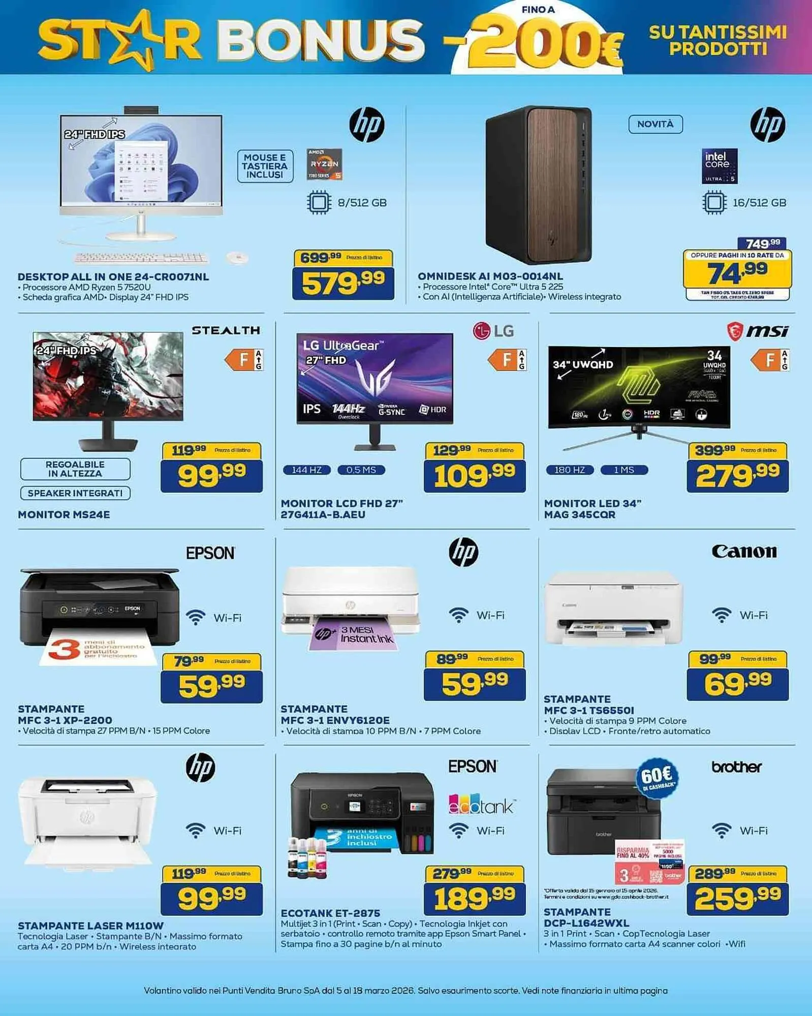 Volantino Euronics da 5 marzo a 18 marzo di 2026 - Pagina del volantino 22