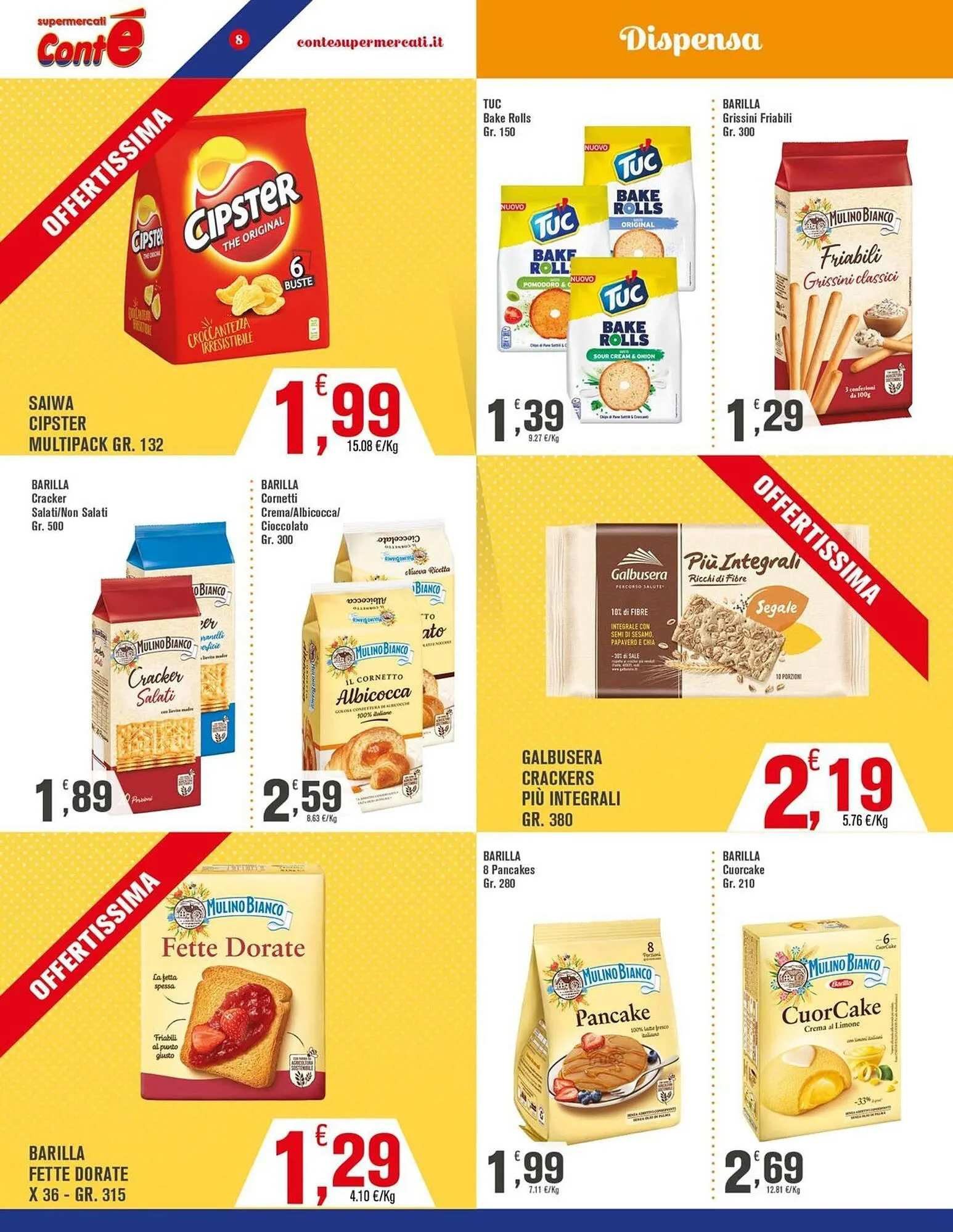 Volantino Conté Supermercati da 19 maggio a 28 maggio di 2025 - Pagina del volantino 8