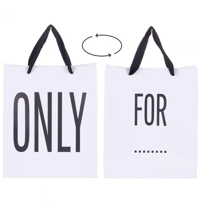 Busta regalo media in carta 22x10x26 cm, Bigismore