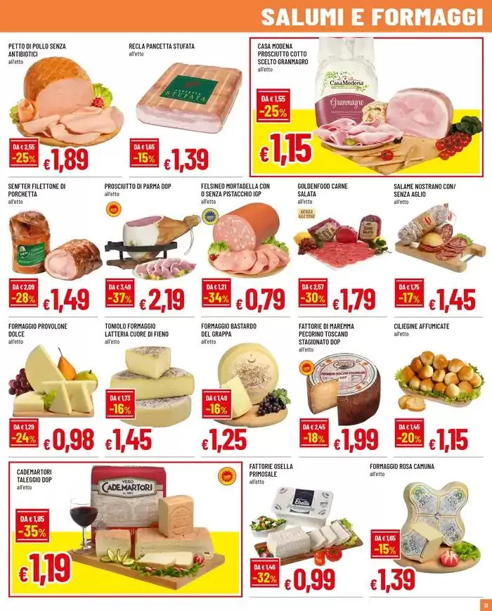 OFFERTISSIME - SCONTI FINO AL 50% da 8 maggio a 21 maggio di 2025 - Pagina del volantino 13