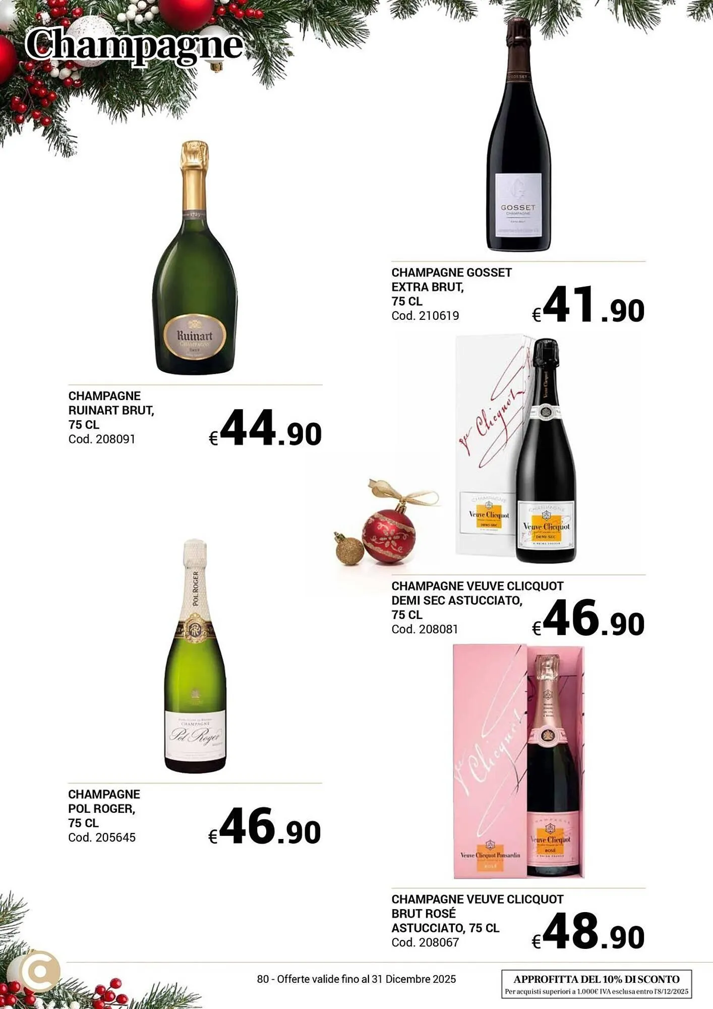 Volantino Centro Cash da 23 ottobre a 31 dicembre di 2025 - Pagina del volantino 80