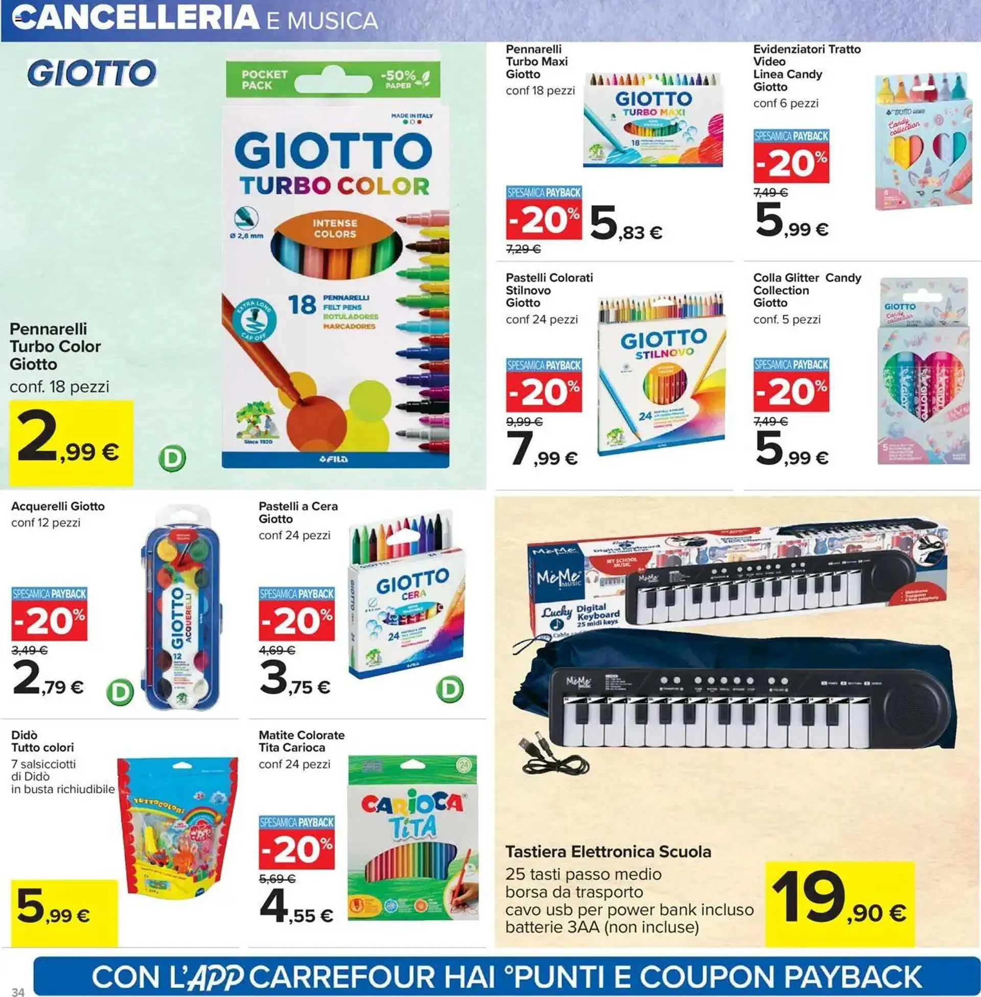 Volantino Carrefour Iper da 5 settembre a 14 settembre di 2025 - Pagina del volantino 34