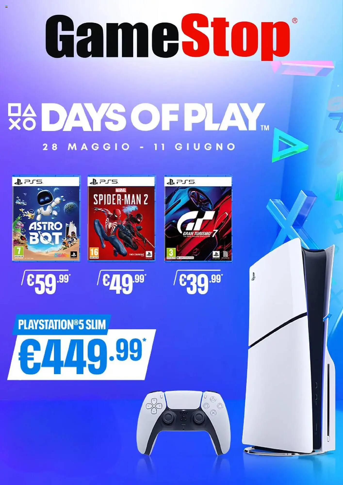 Volantino Gamestop da 29 maggio a 11 giugno di 2025 - Pagina del volantino 1