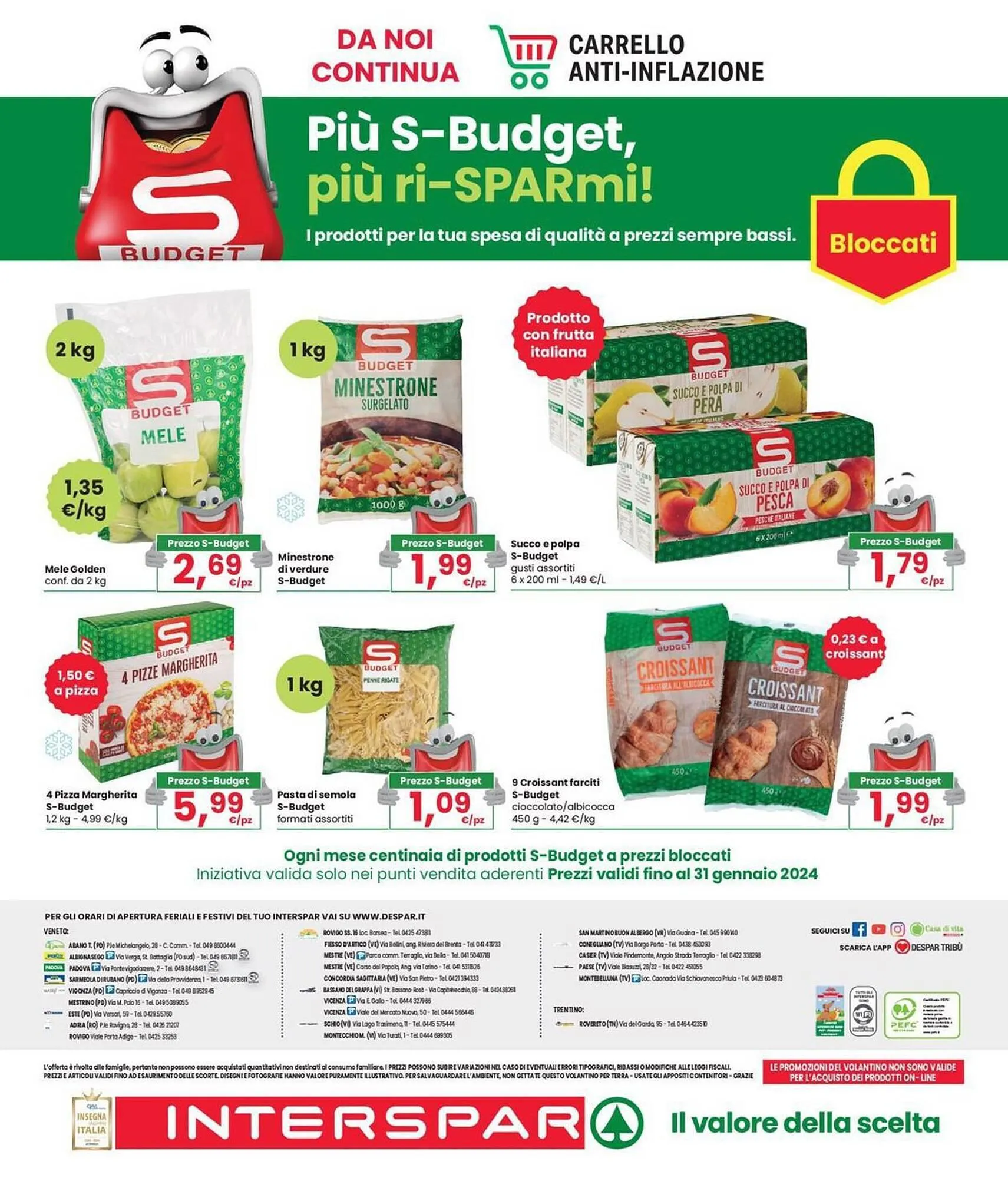 Volantino Interspar da 10 gennaio a 17 gennaio di 2024 - Pagina del volantino 32