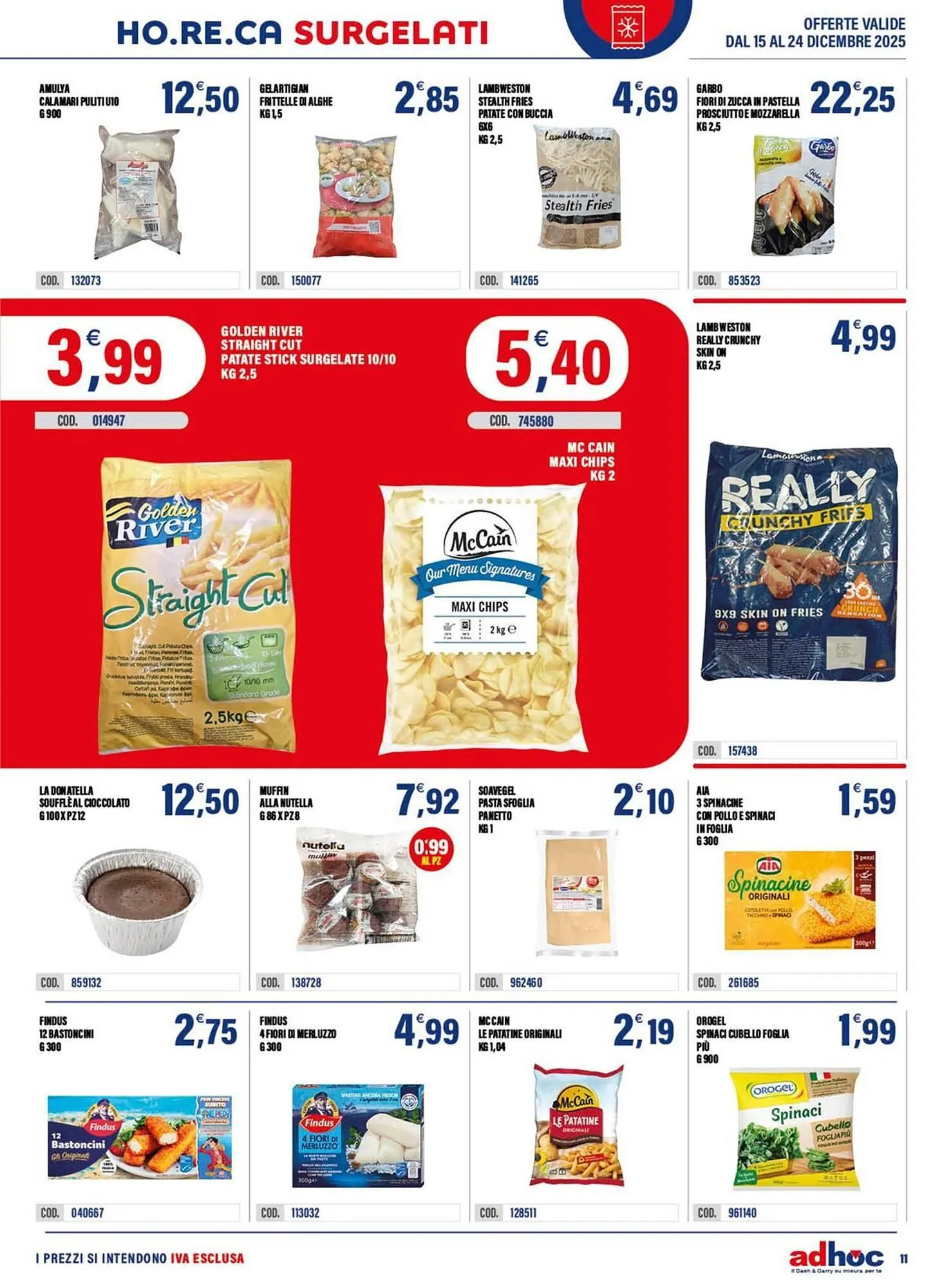 Volantino Adhoc da 15 dicembre a 24 dicembre di 2025 - Pagina del volantino 11