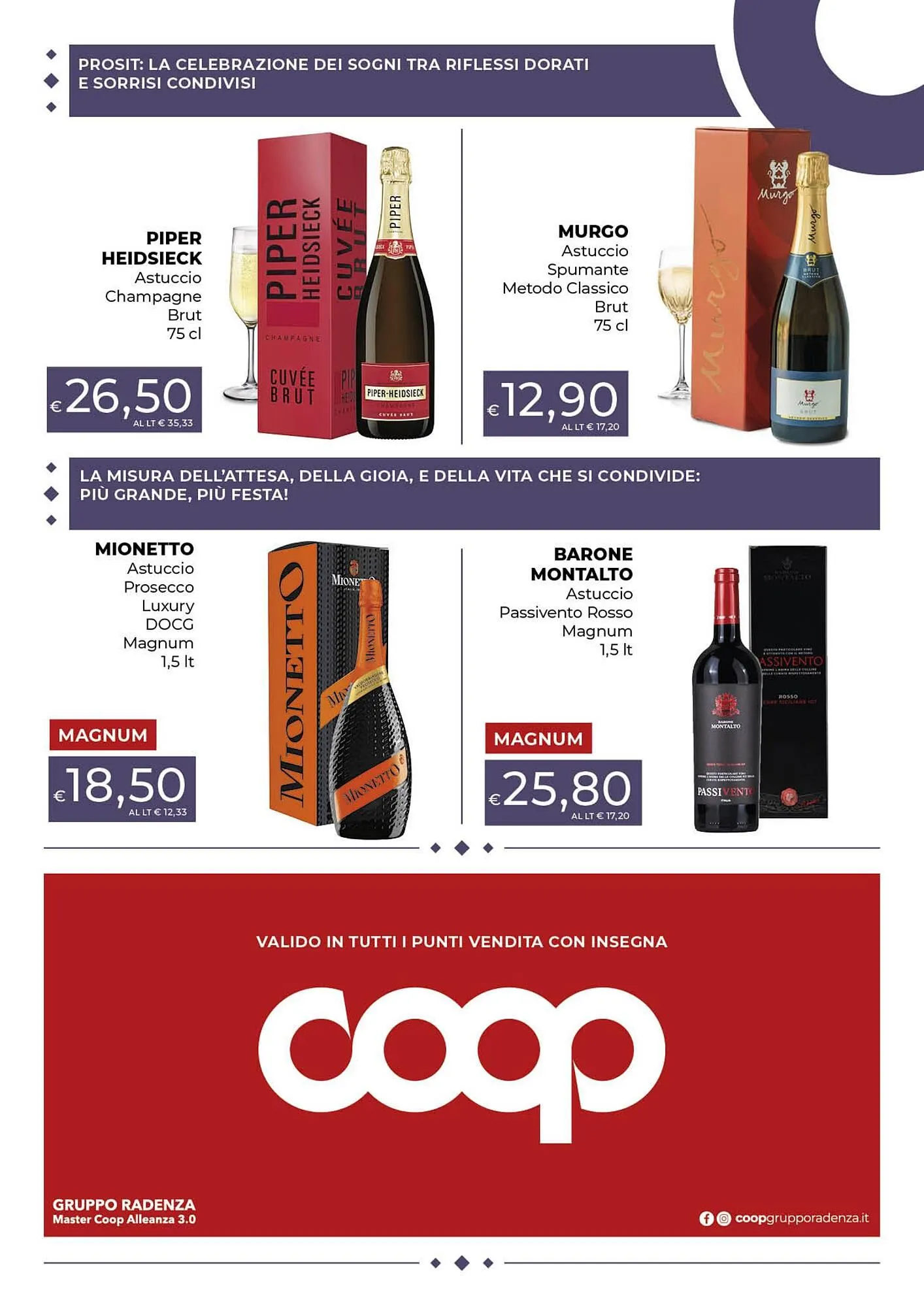 Volantino Coop Radenza da 28 novembre a 26 dicembre di 2025 - Pagina del volantino 12