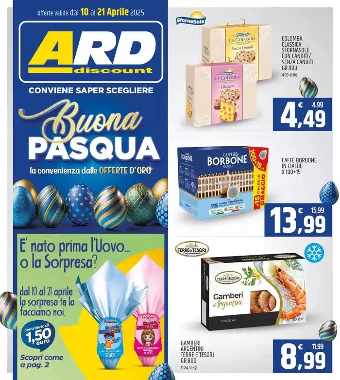 Buona Pasqua da 10 aprile a 21 aprile di 2025 - Pagina del volantino 1