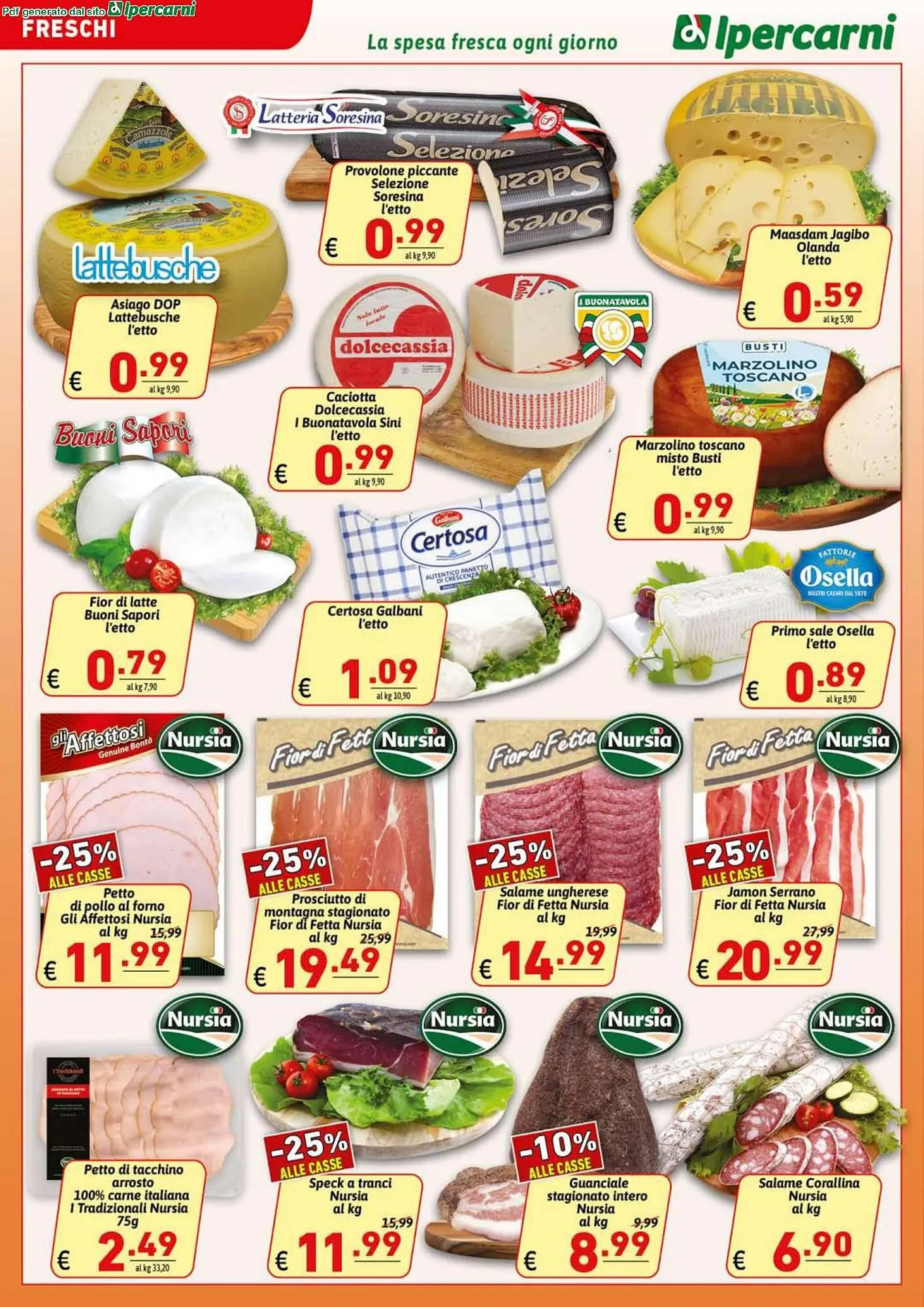 Volantino Ipercarni da 17 marzo a 26 marzo di 2026 - Pagina del volantino 10