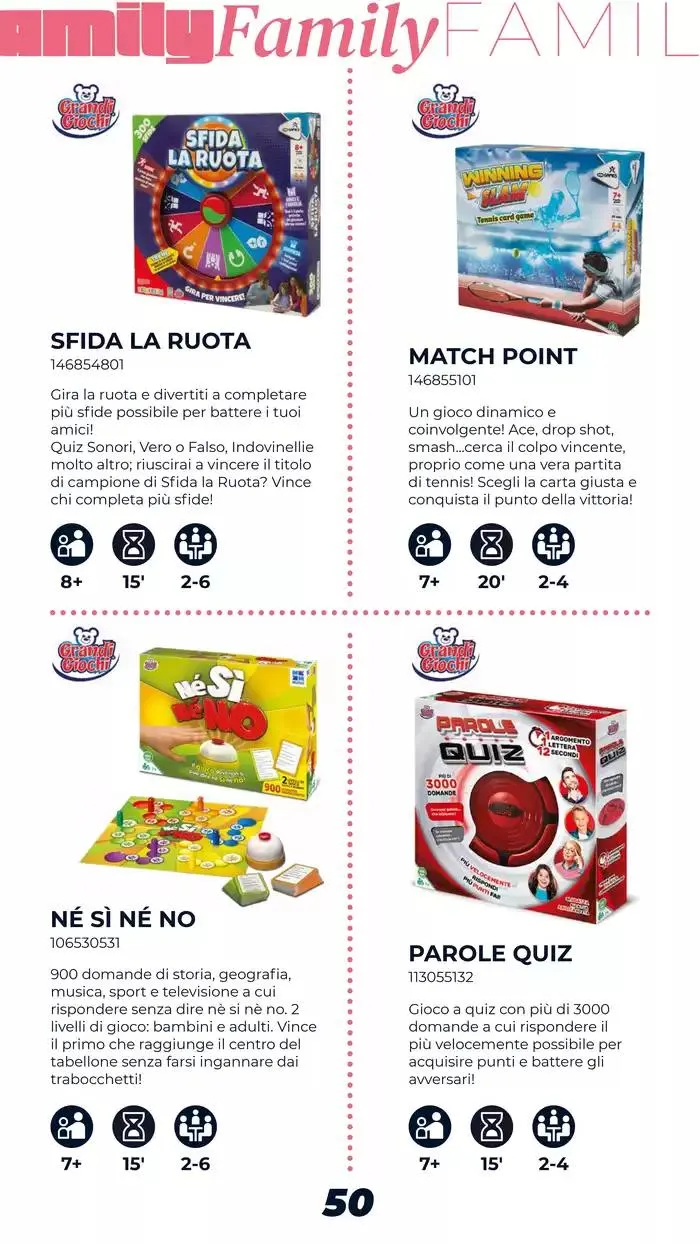 Catalogo Giochi di Società da 1 marzo a 15 marzo di 2025 - Pagina del volantino 50