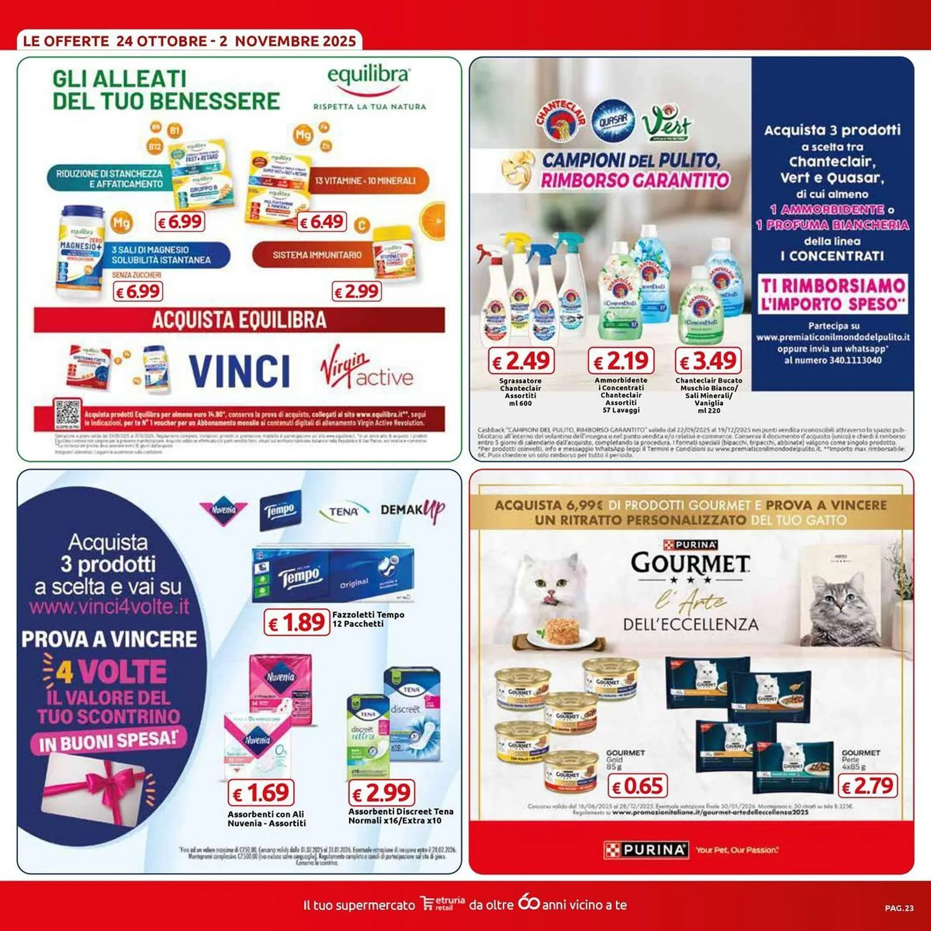 Volantino Carrefour Market da 24 ottobre a 2 novembre di 2025 - Pagina del volantino 23