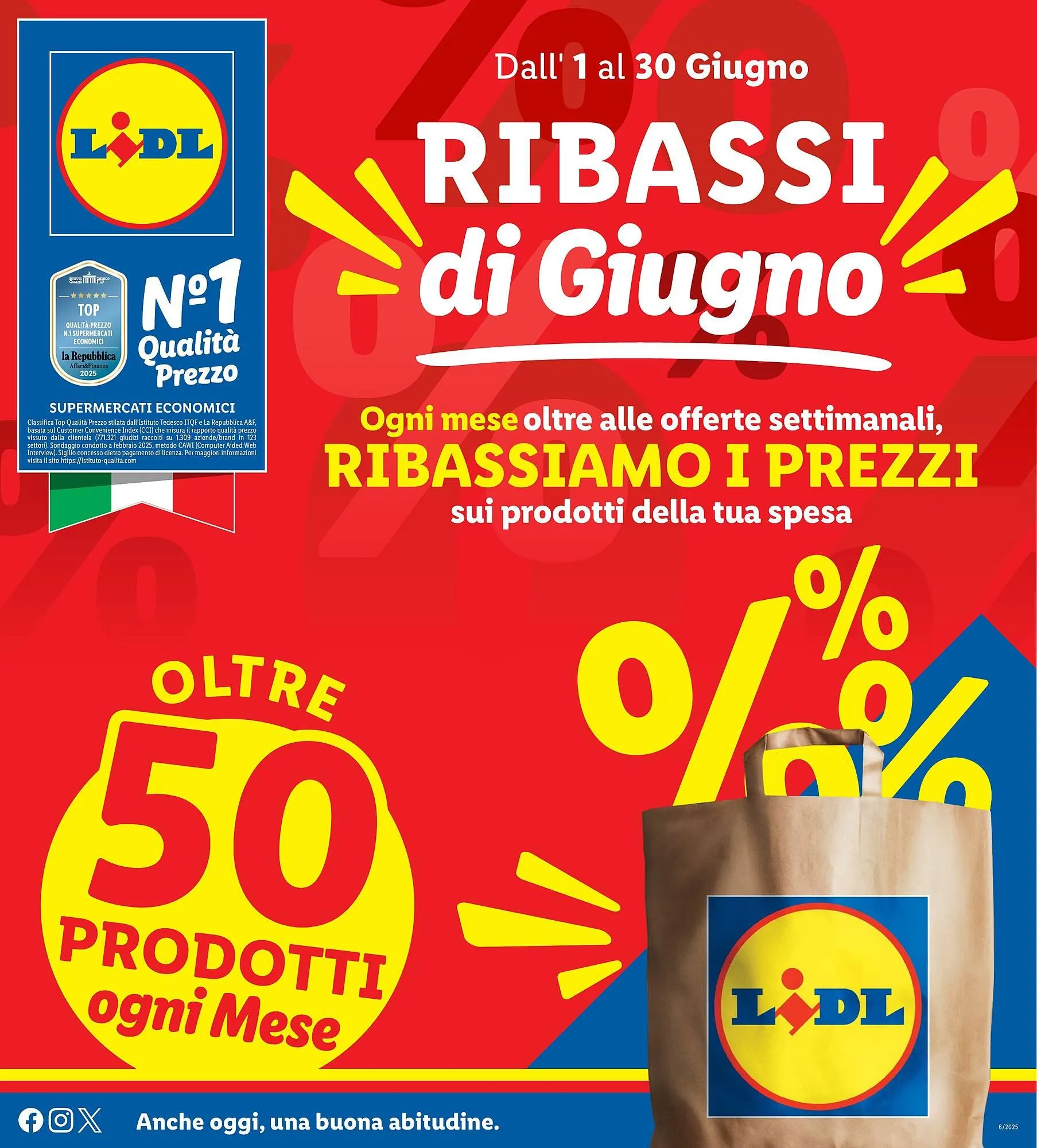 Volantino Lidl da 1 giugno a 30 giugno di 2025 - Pagina del volantino 1