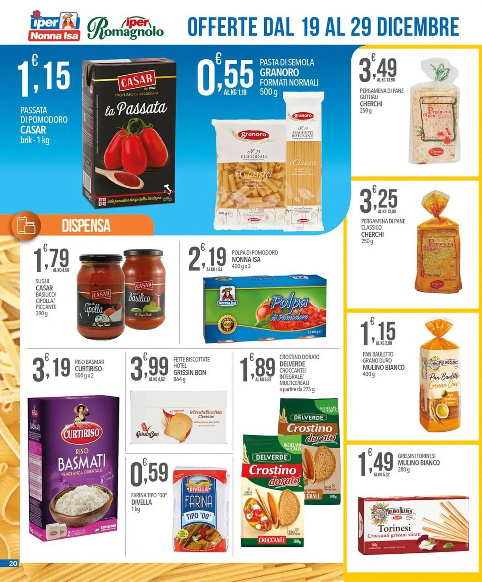 Volantino Iper Nonna Isa da 19 dicembre a 29 dicembre di 2025 - Pagina del volantino 20