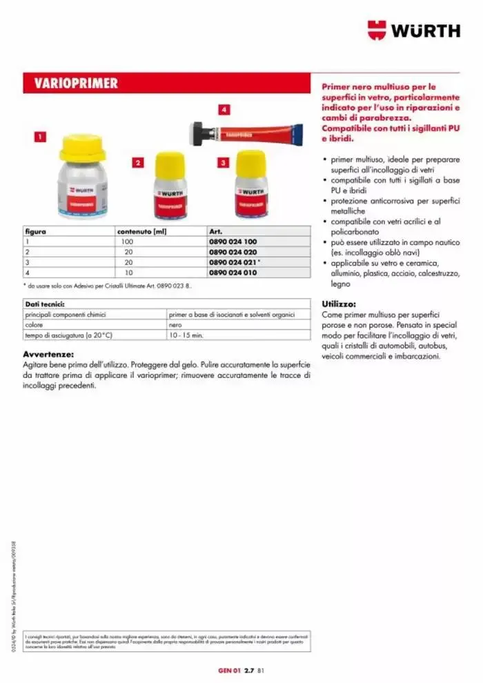 Catalogo generale da 29 aprile a 31 dicembre di 2025 - Pagina del volantino 182