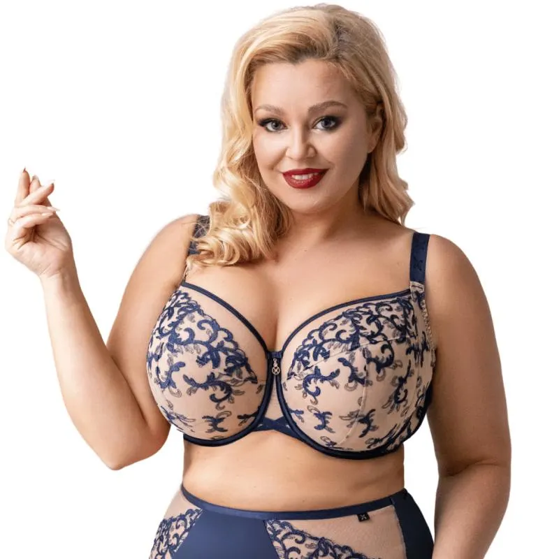 KL-B-MYSTERY-SOFTSIDESUPPORT-NBL - Reggiseno soft con ferretto supporto laterale - night blue