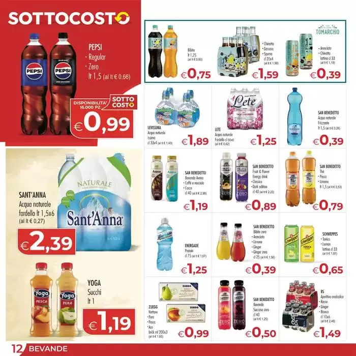 Sottocosto da 19 marzo a 1 aprile di 2025 - Pagina del volantino 12