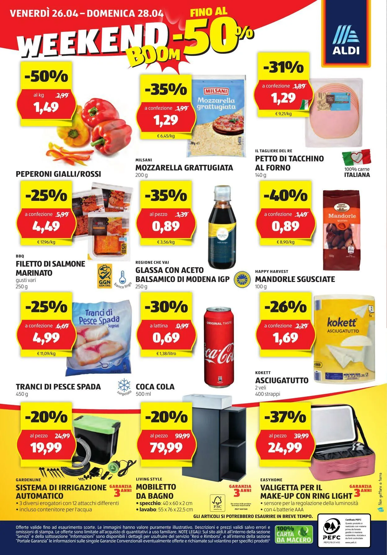 Aldi Volantino attuale da 22 aprile a 28 aprile di 2024 - Pagina del volantino 24