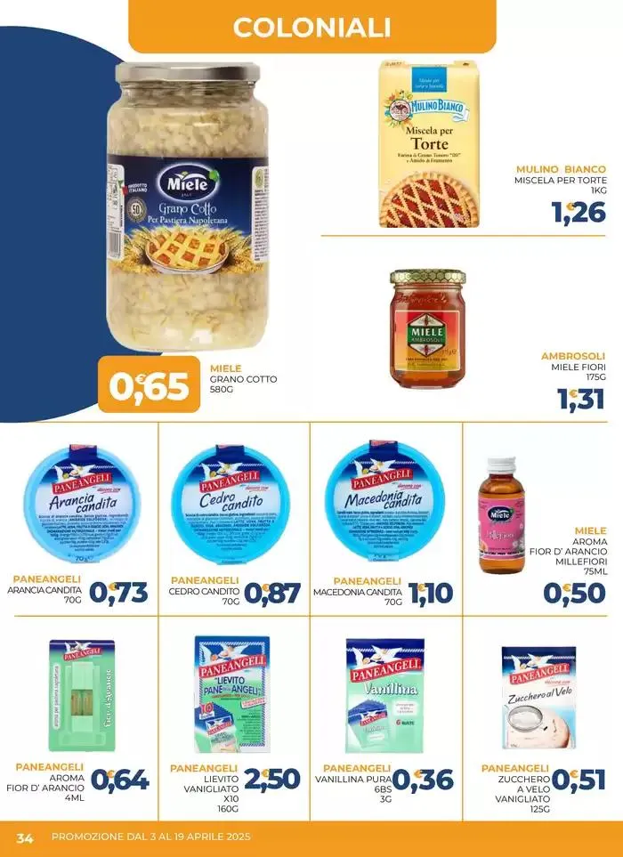 Promozione dal 3 al 19 aprile da 3 aprile a 19 aprile di 2025 - Pagina del volantino 34
