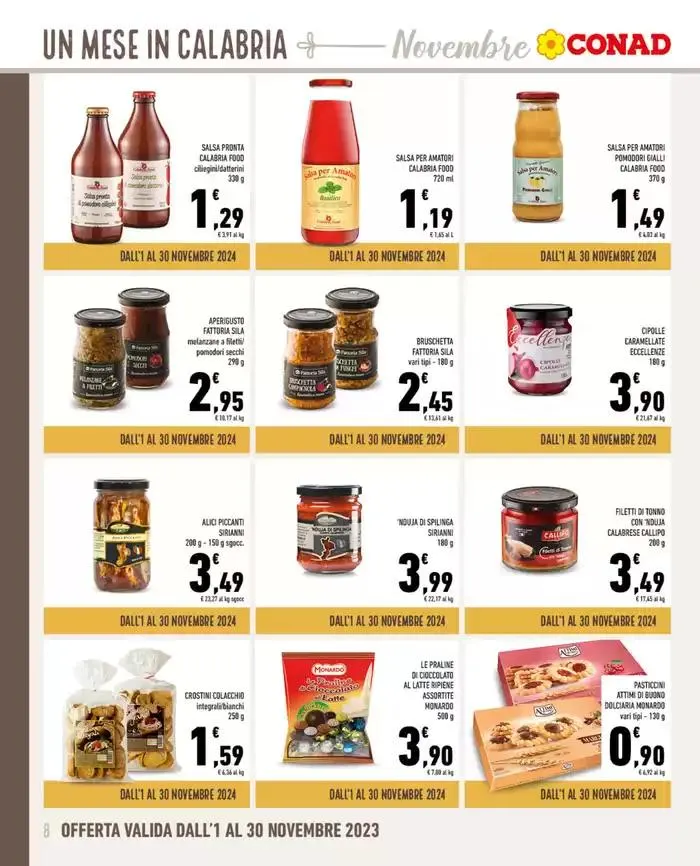 Un Mese in Calabria da 1 novembre a 30 novembre di 2024 - Pagina del volantino 8