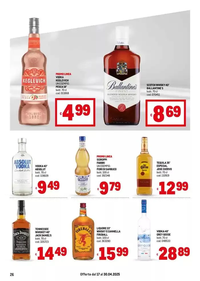 Offerte per Te -Area 1 da 22 aprile a 30 aprile di 2025 - Pagina del volantino 26