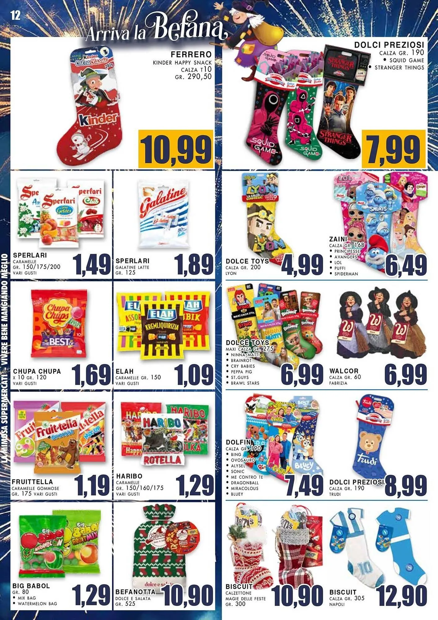 Volantino La Mimosa Supermercati da 26 dicembre a 6 gennaio di 2026 - Pagina del volantino 12