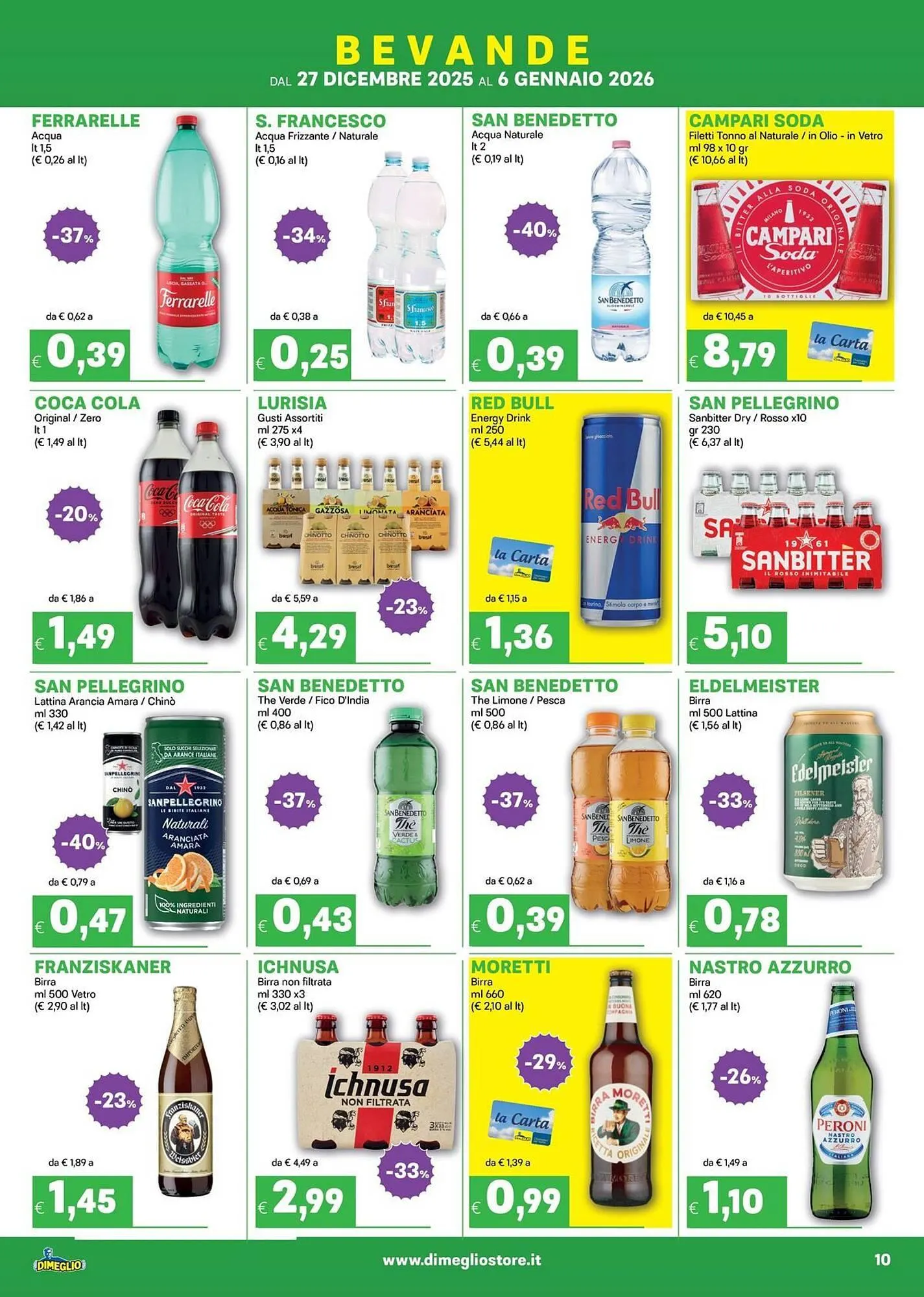 Volantino DiMeglio da 27 dicembre a 6 gennaio di 2026 - Pagina del volantino 10