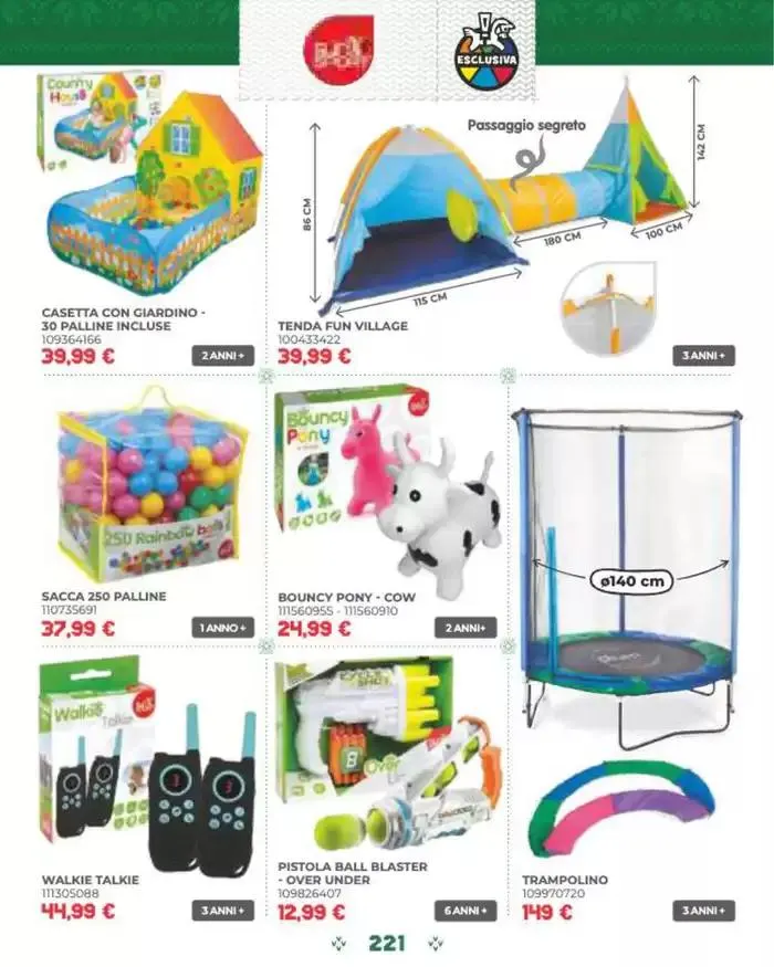 Catalogo di natale 2024! da 19 novembre a 24 dicembre di 2024 - Pagina del volantino 223