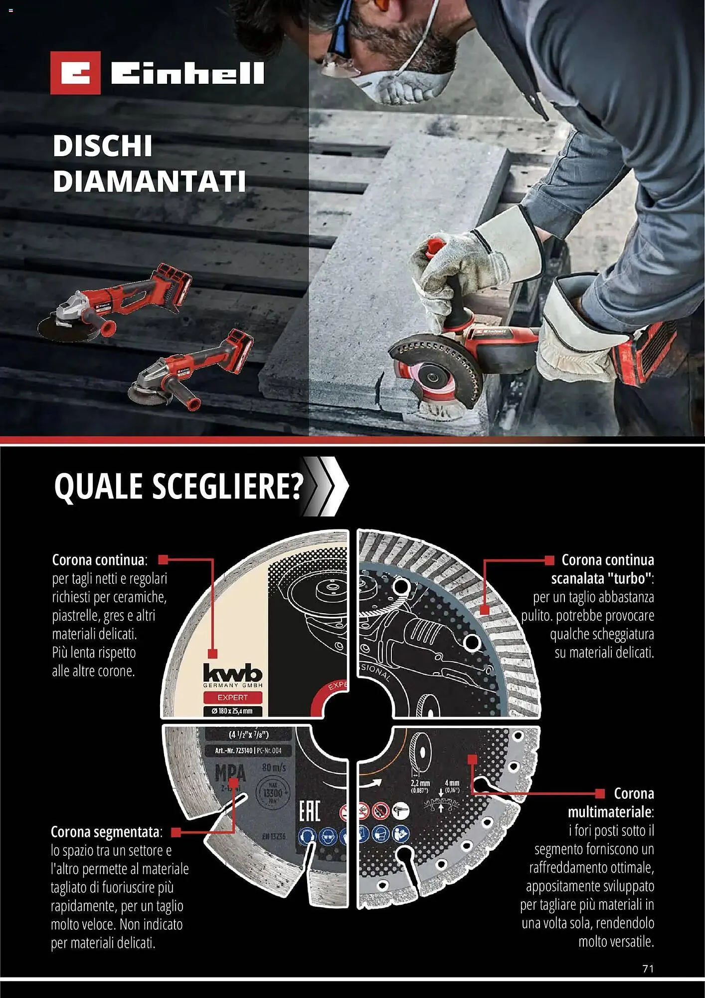 Volantino Einhell da 17 marzo a 31 dicembre di 2026 - Pagina del volantino 73