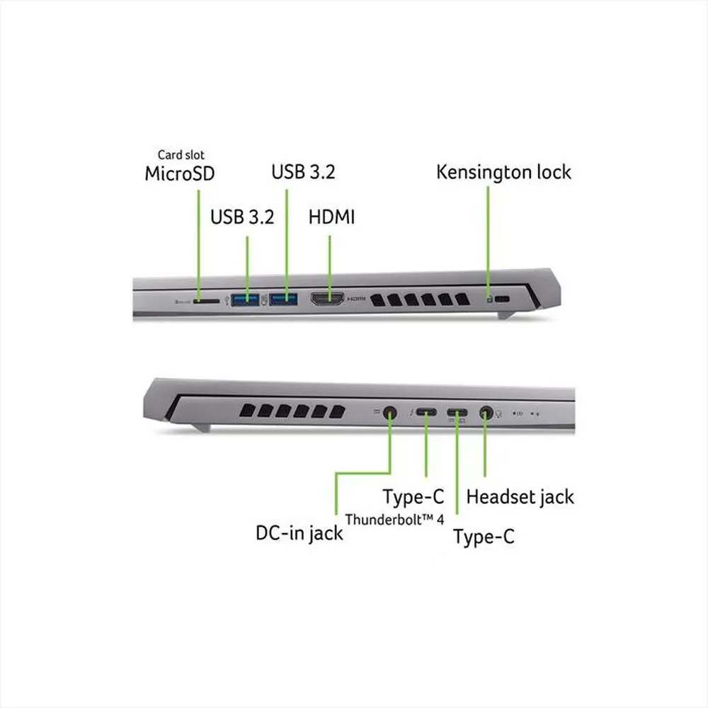 ACER - Notebook PREDATOR TRITON NEO 16 PTN16-51-702U-Silver