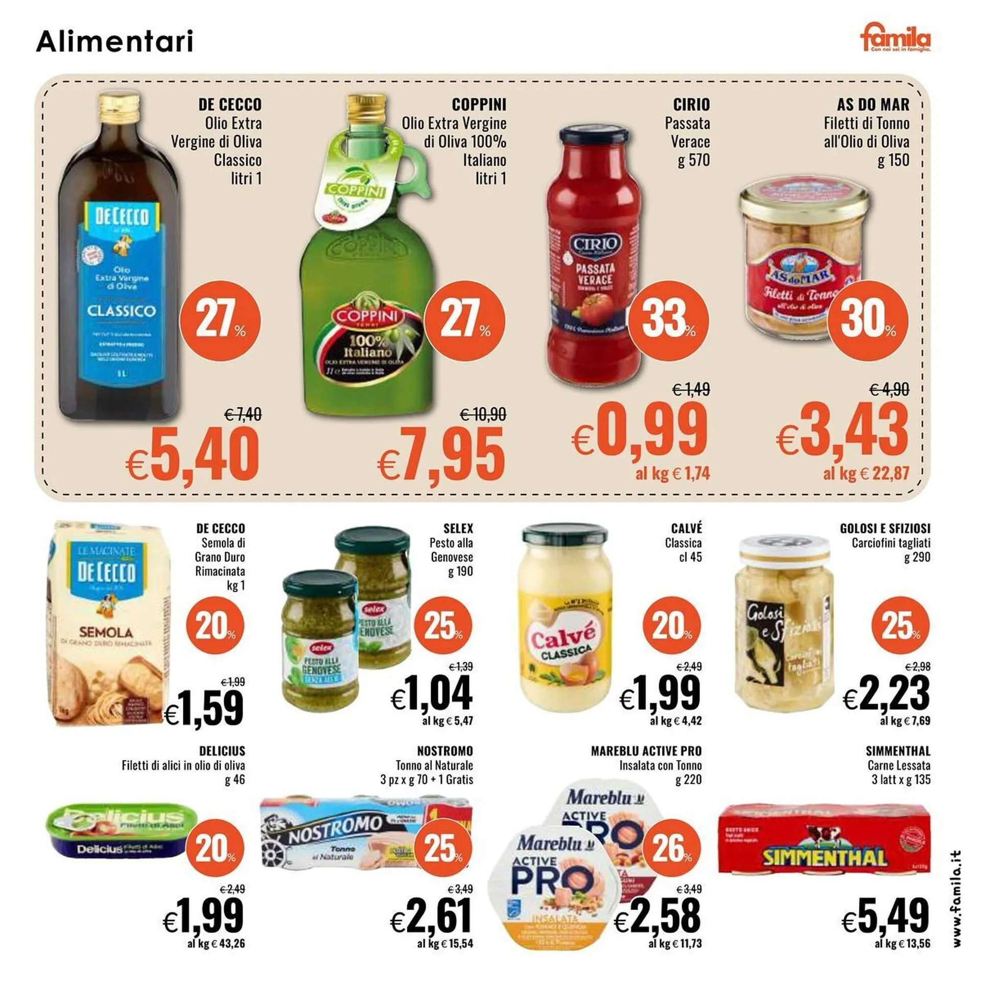 Volantino Famila da 7 maggio a 20 maggio di 2026 - Pagina del volantino 13