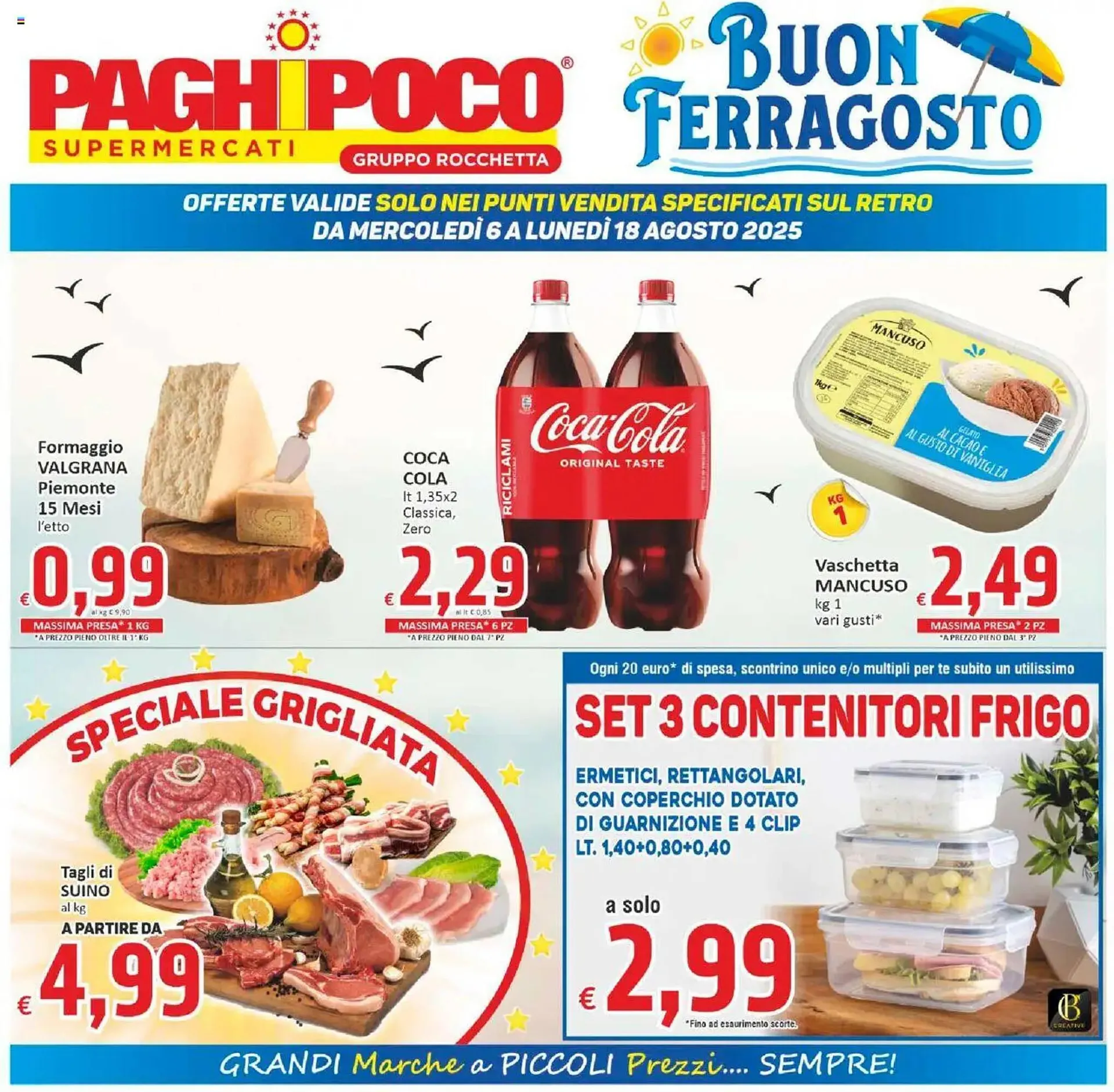 Volantino Paghi Poco - 1