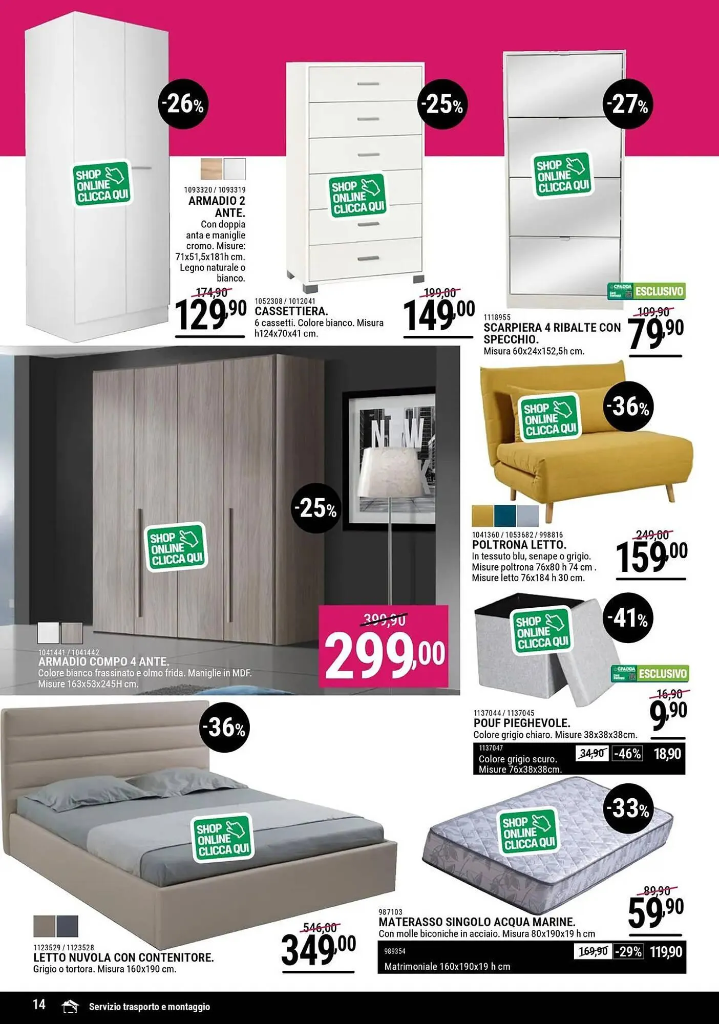 Volantino Cfadda da 18 febbraio a 15 marzo di 2026 - Pagina del volantino 14