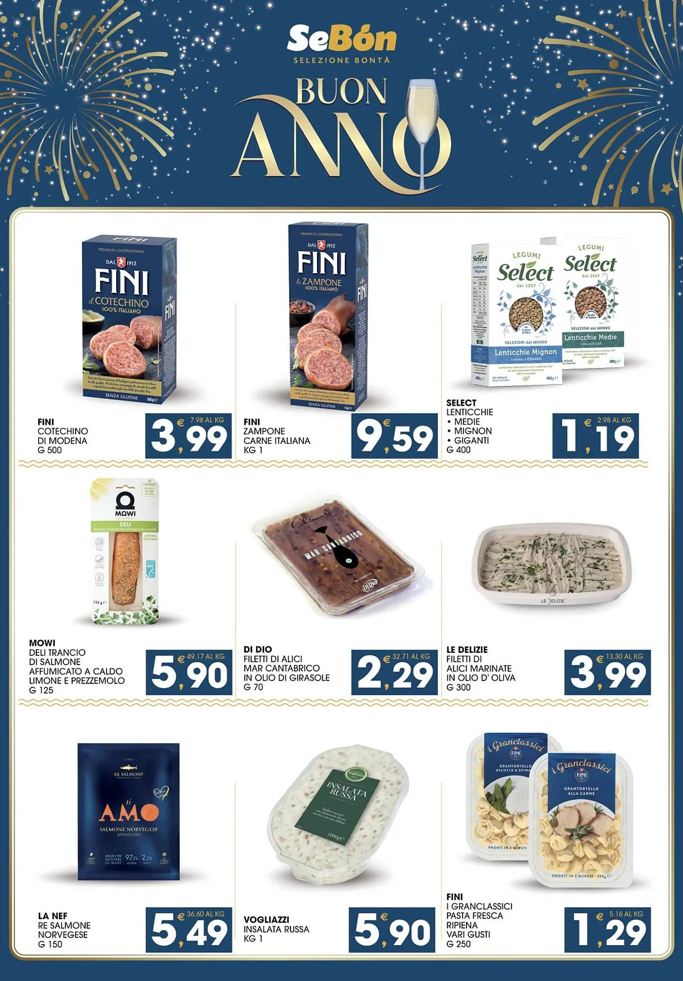 Volantino SeBón Supermercati da 28 dicembre a 6 dicembre di 2025 - Pagina del volantino 2