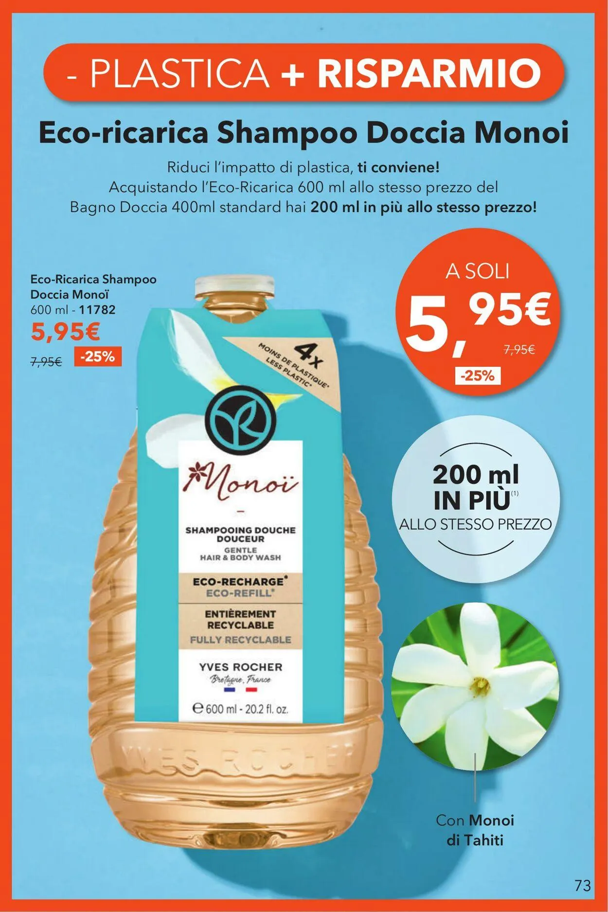 Yves Rocher Volantino attuale da 4 luglio a 30 luglio di 2025 - Pagina del volantino 73