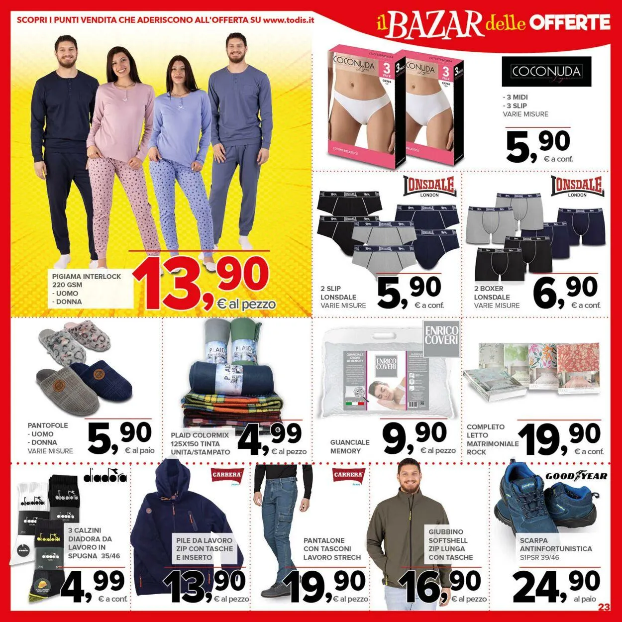 Todis Volantino attuale da 24 dicembre a 7 gennaio di 2026 - Pagina del volantino 23