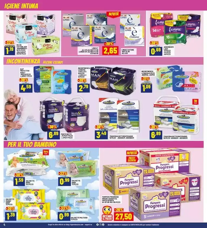 Sconti del 30% 40% 50% da 26 aprile a 10 maggio di 2025 - Pagina del volantino 4