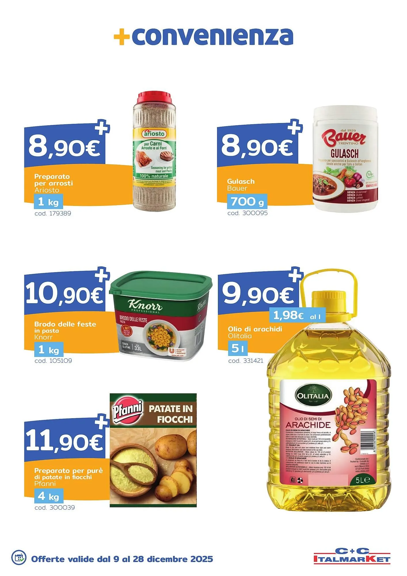 Volantino C+C Italmarket da 9 dicembre a 28 dicembre di 2025 - Pagina del volantino 11